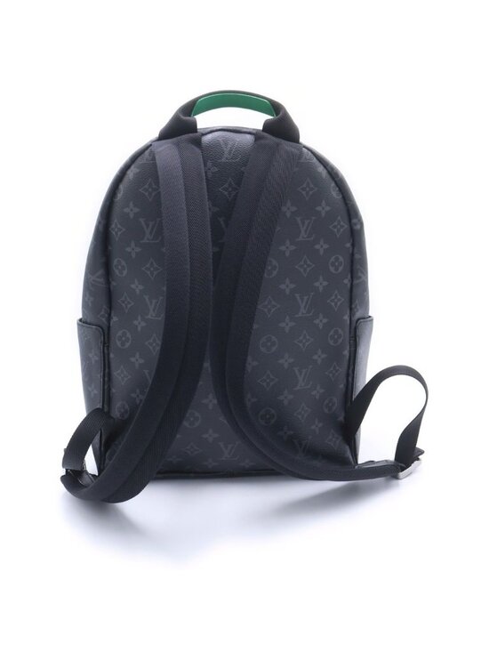 Louis Vuitton Monogram Eclipse Discovery Backpack Black Green main image 5